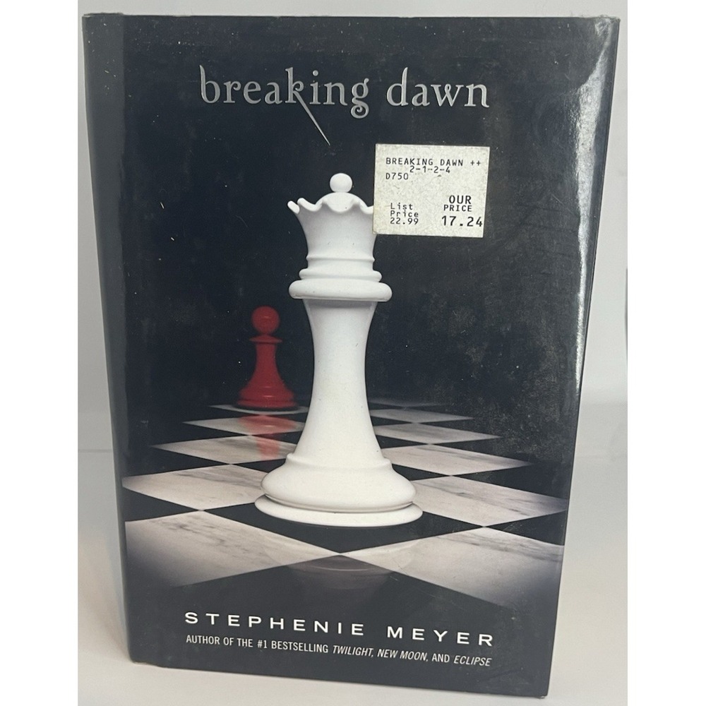 Breaking Dawn Stephenie Meyer Hardcover Book Twilight Saga 1st Edition 2008